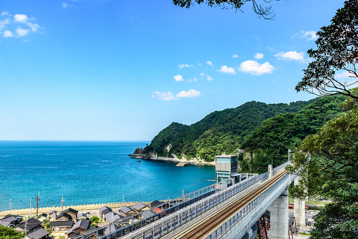 餘部駅（海の見える駅）